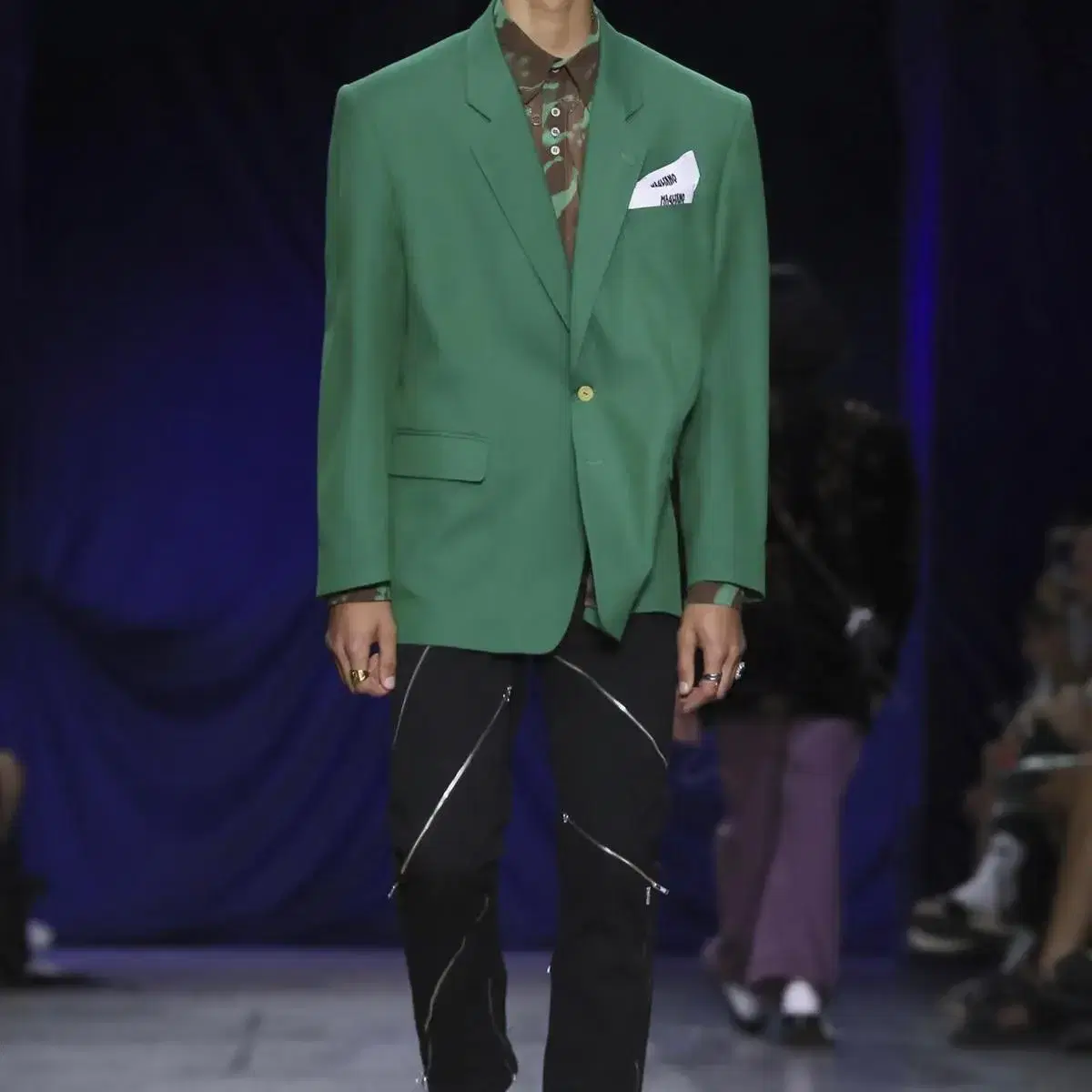 Magliano Mariano 20ss Zippered green pants