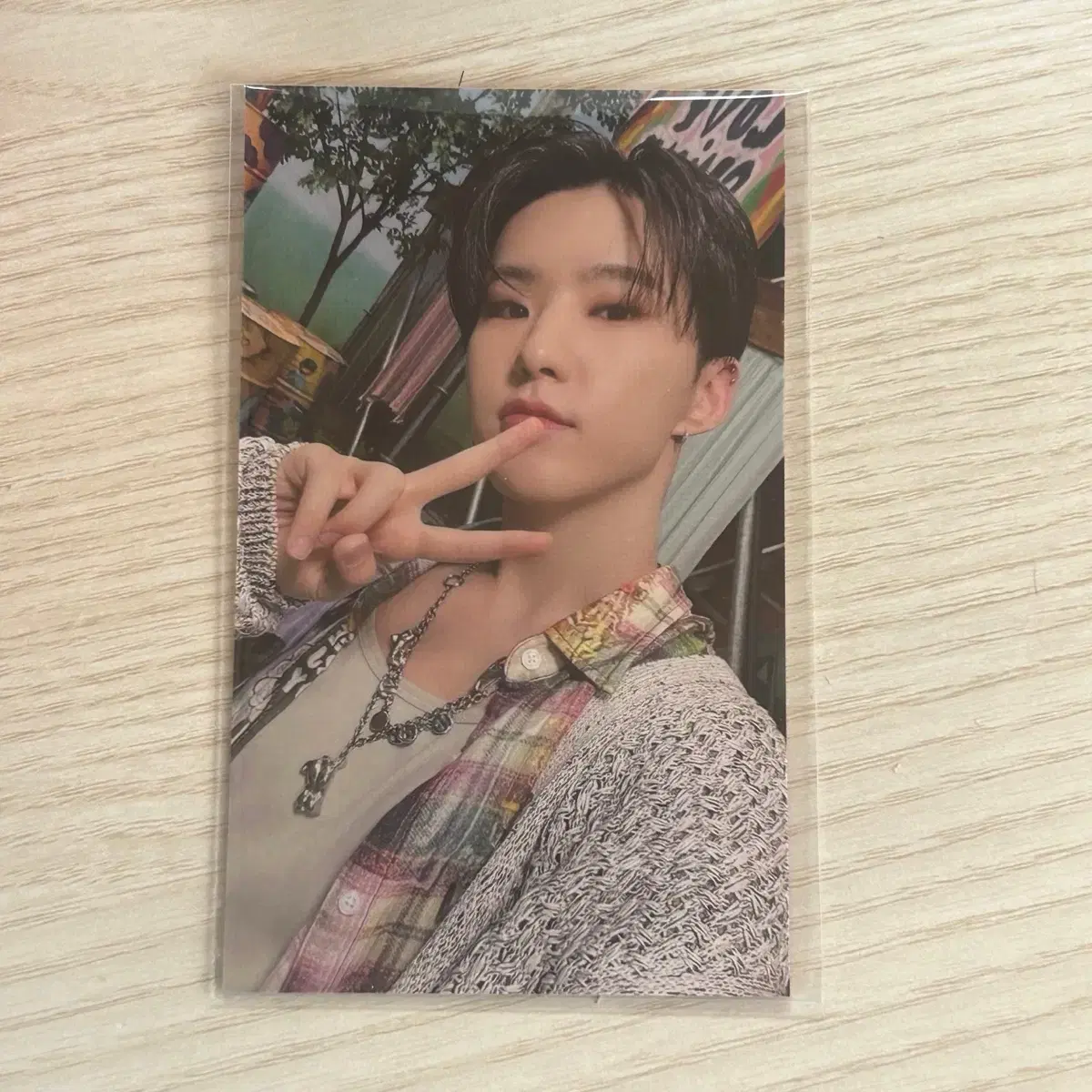 Seventeen hoshi photocard unreleased photocard FML Heaven Universal ld Music of the Gods pre-order benefit