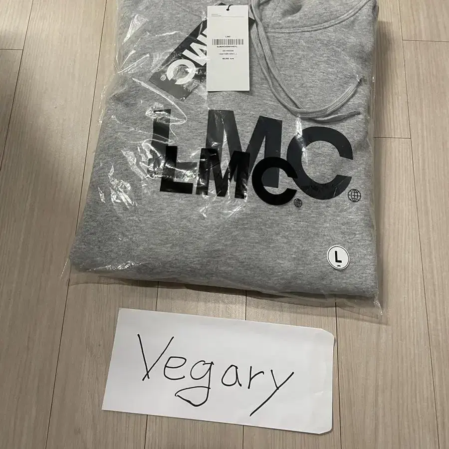 [엘엠씨] LMC OG HOODIE heather gray L size