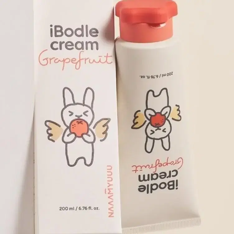 [남유네] 아이보들 유아 크림 자몽향 200ml