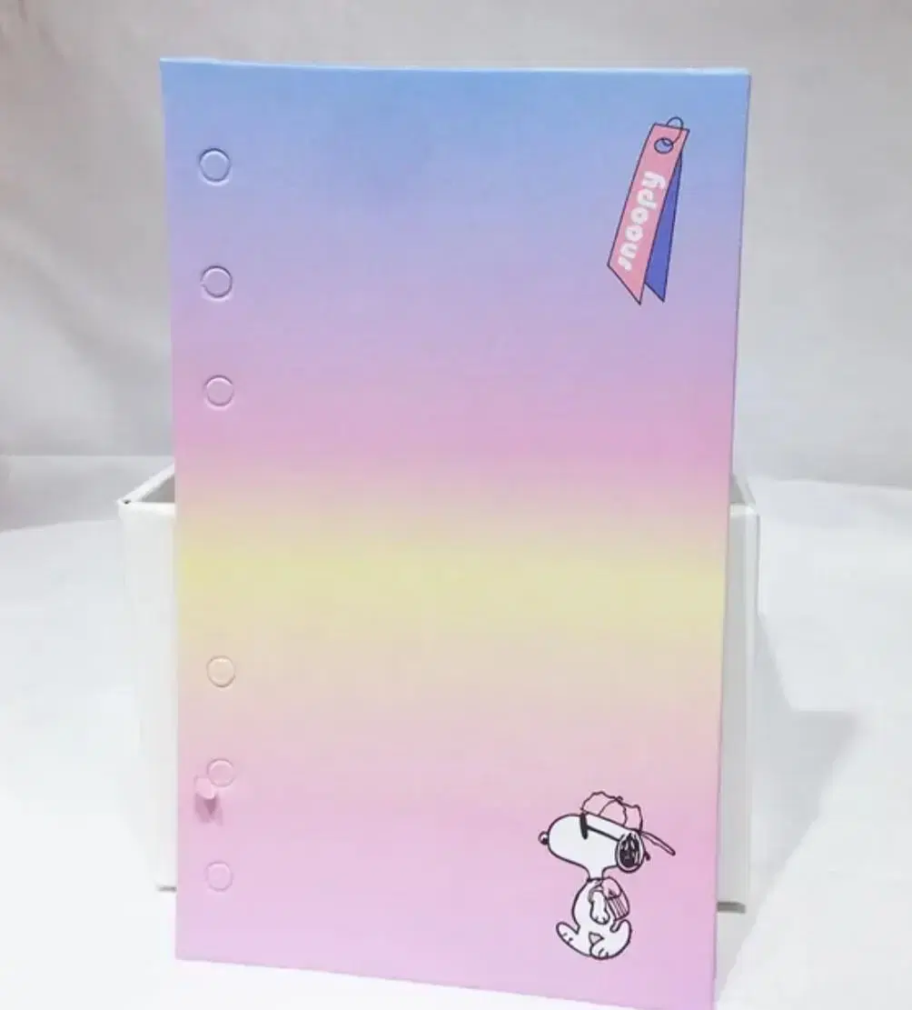 A6 6-Ball Snoopy Diary Inner Paper