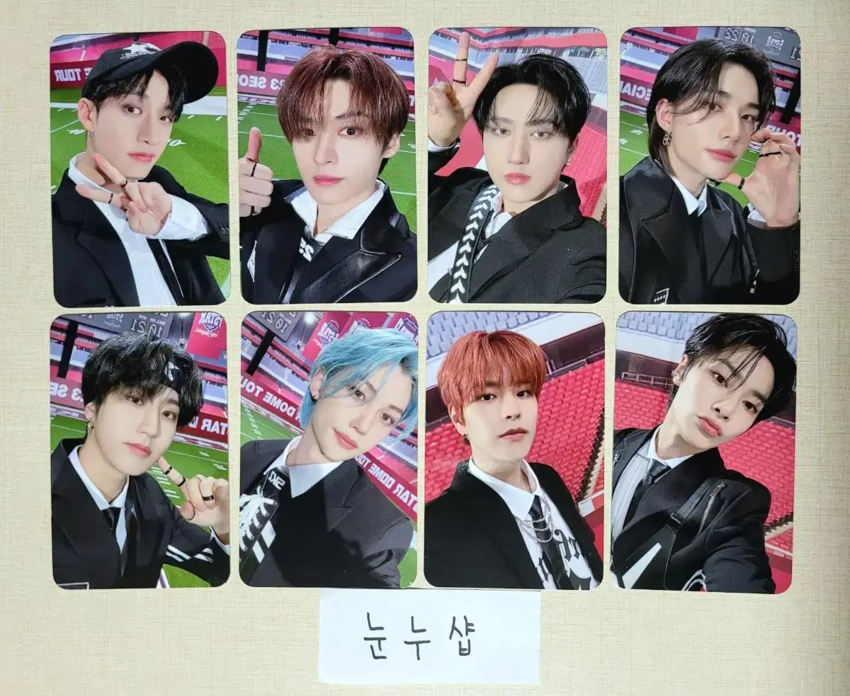 Skz Seoul dome tour Online md pre-order benefit Photocard