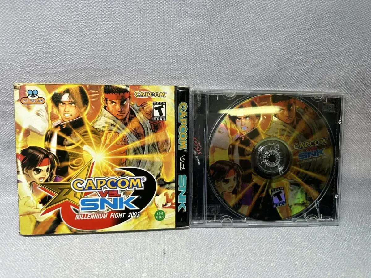 PC게임CD 캡콤 Capcom vs SNK 밀레니엄파이터2003