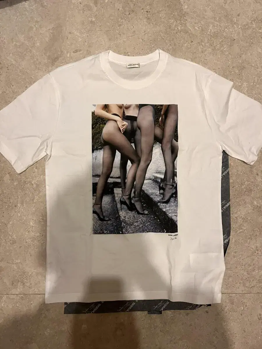 Saint Laurent YSL Jurgen Teller T-shirt