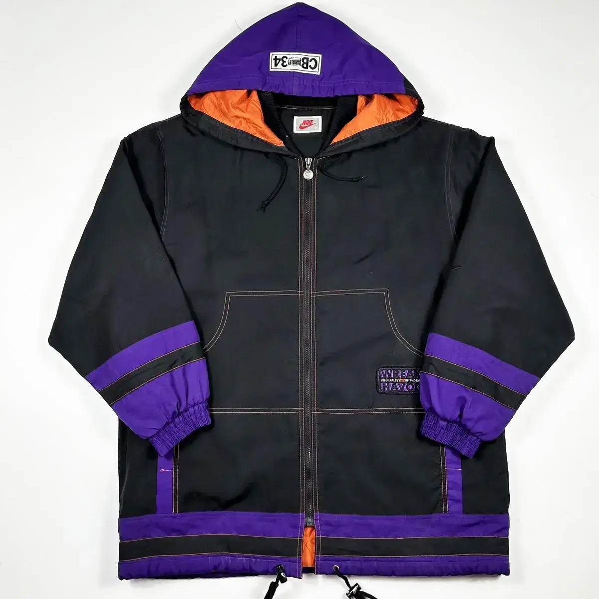 (L) 90s Nike Charles Barkley Thermolite Quilted Jumper