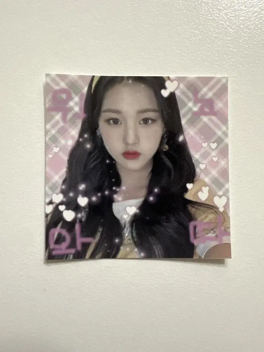 Ive got a jang wonyoung sticker.