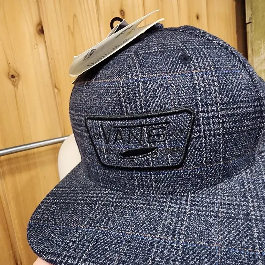 반스VANS 정품 풀패치스냅백 텍상태보관 미사용