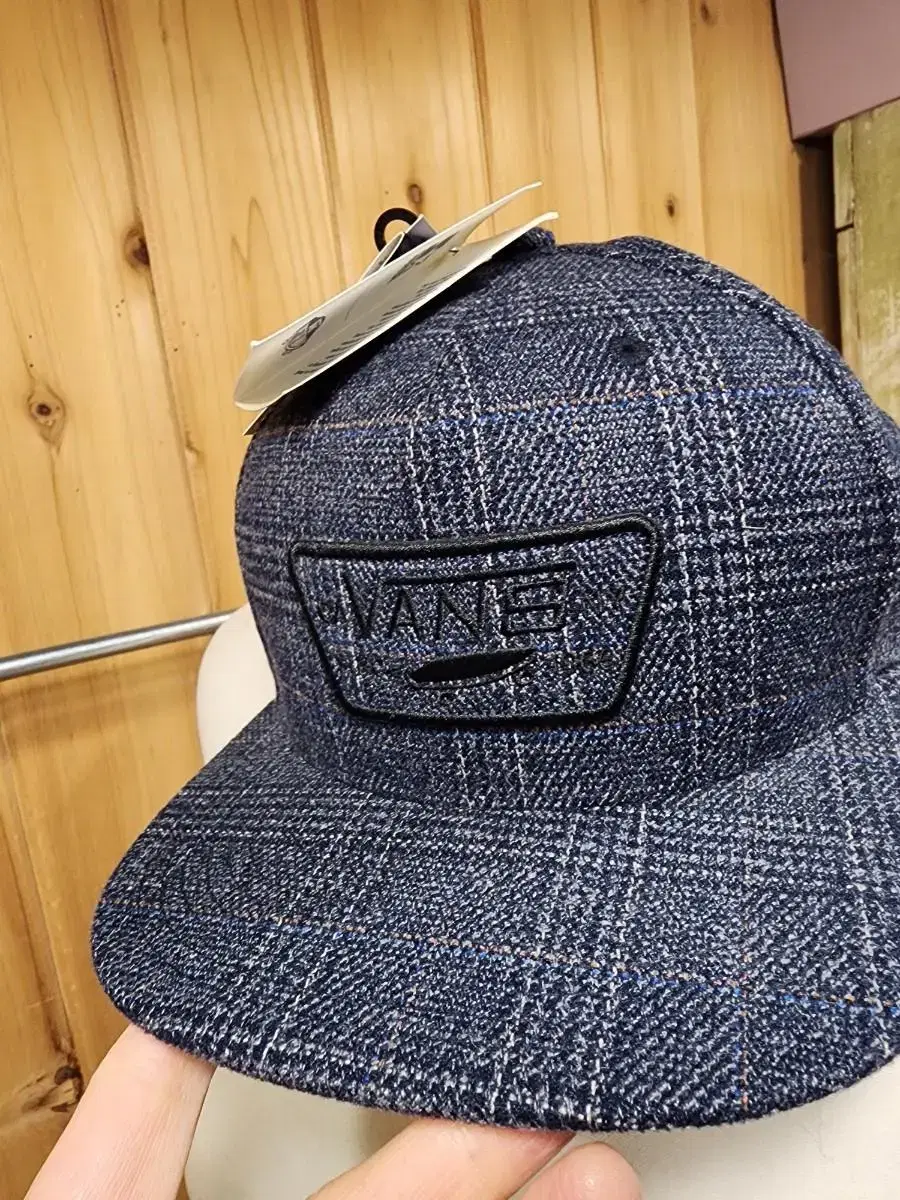 반스VANS 정품 풀패치스냅백 텍상태보관 미사용