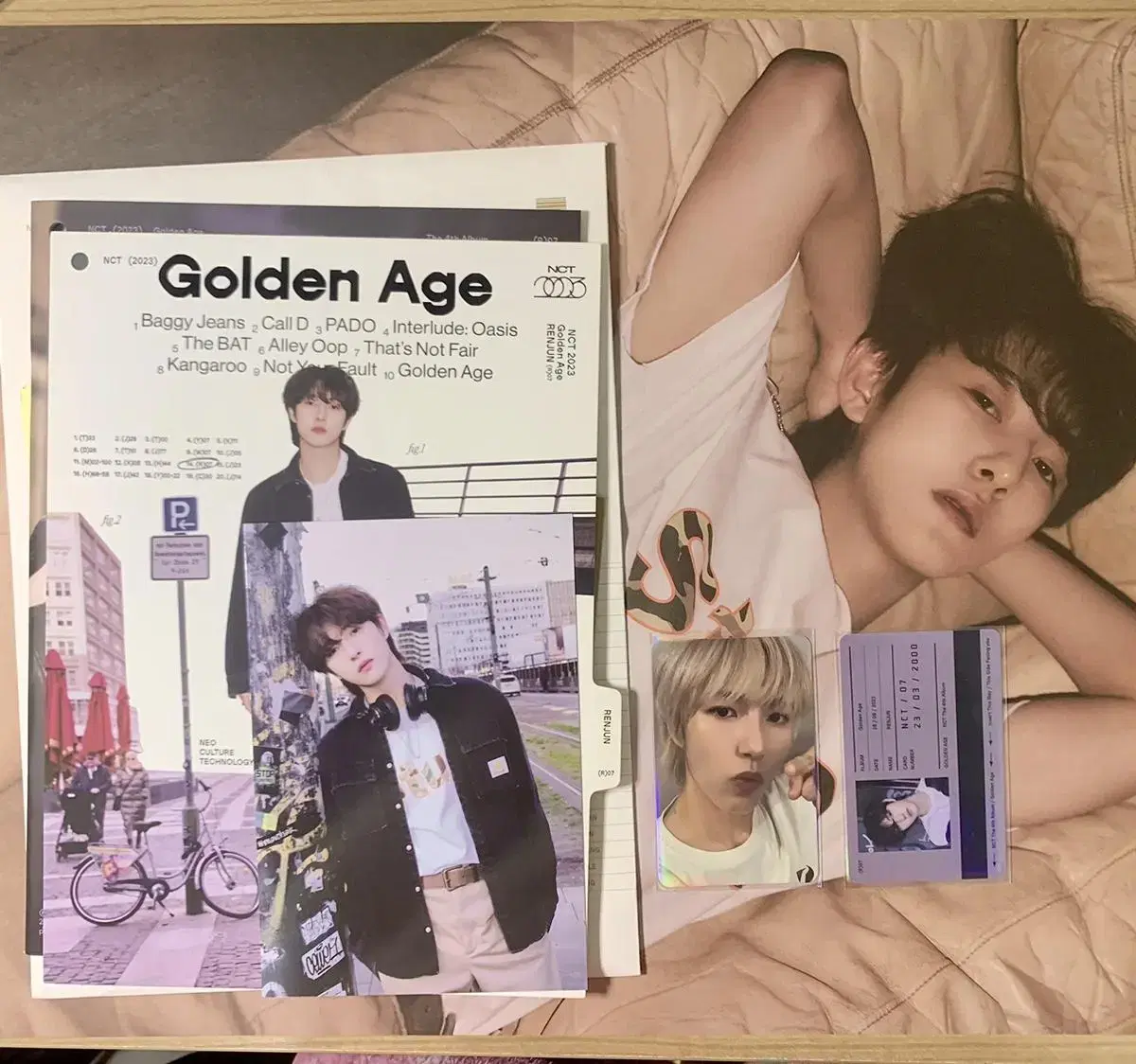 NCT Dream renjun Golden E.JI Collecting album full set full set WTS