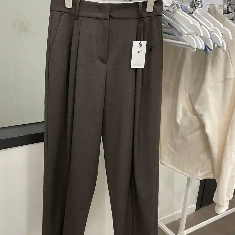 Shop ged - wool wide slacks