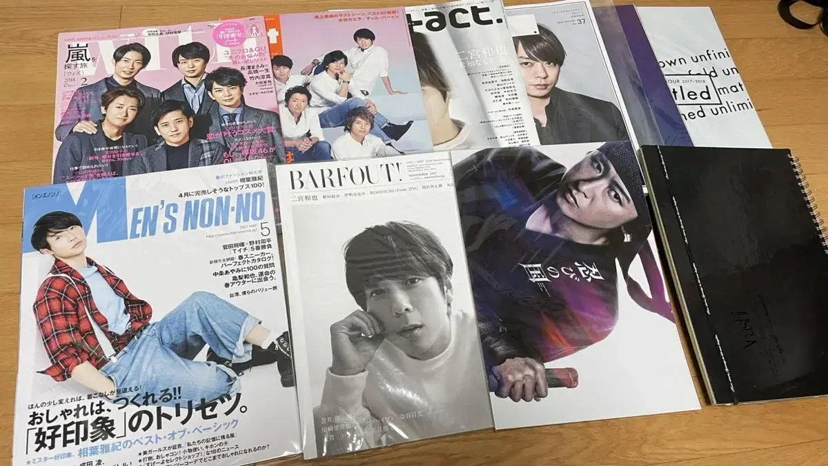 [Unpo]Arashi Magazine Pamphlets in bulk