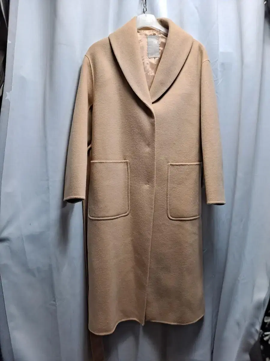 New Arrivals Vinpole Cream Beige Momo Long Coat90