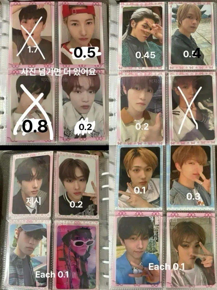 NCT Photocard wts nct dream nct 127 haechan mark chenle jisung taeyong Jungwoo