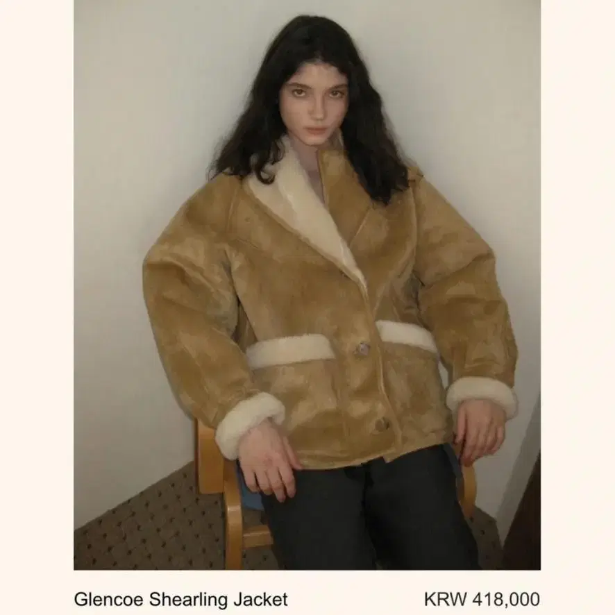 스무드무스 무스탕 Glencoe Shearling Jacket