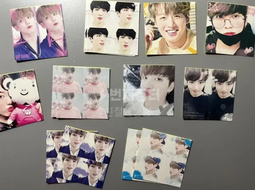 Bulk) bangtan unofficial goods sticker j-hope Photocard