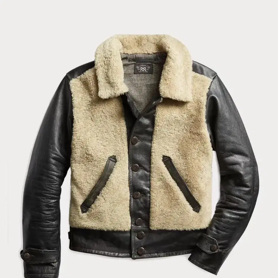 할인! 더블알엘 RRL Shearling Lesther jaket