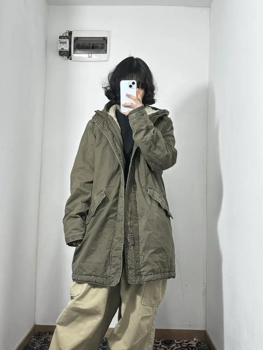 Gap Khaki Hooded Gaffaca S