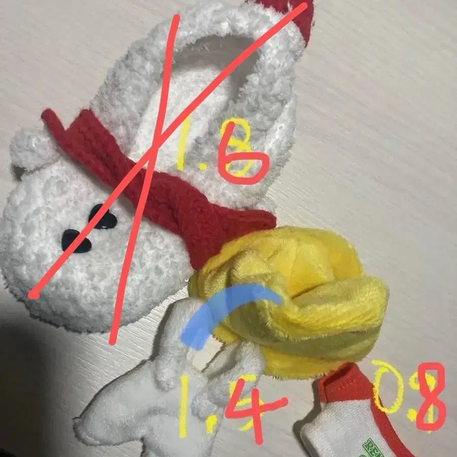 인형 뜨개옷 판매 런쥔 벙거지 캔디 엔시티드림 눈사람 목도리 모자