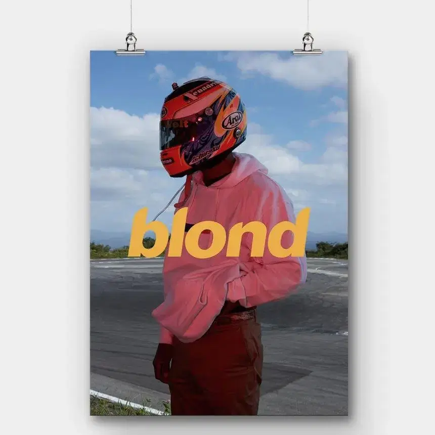 프랭크오션 blond 앨범 커버 포스터 Frank Ocean 액자