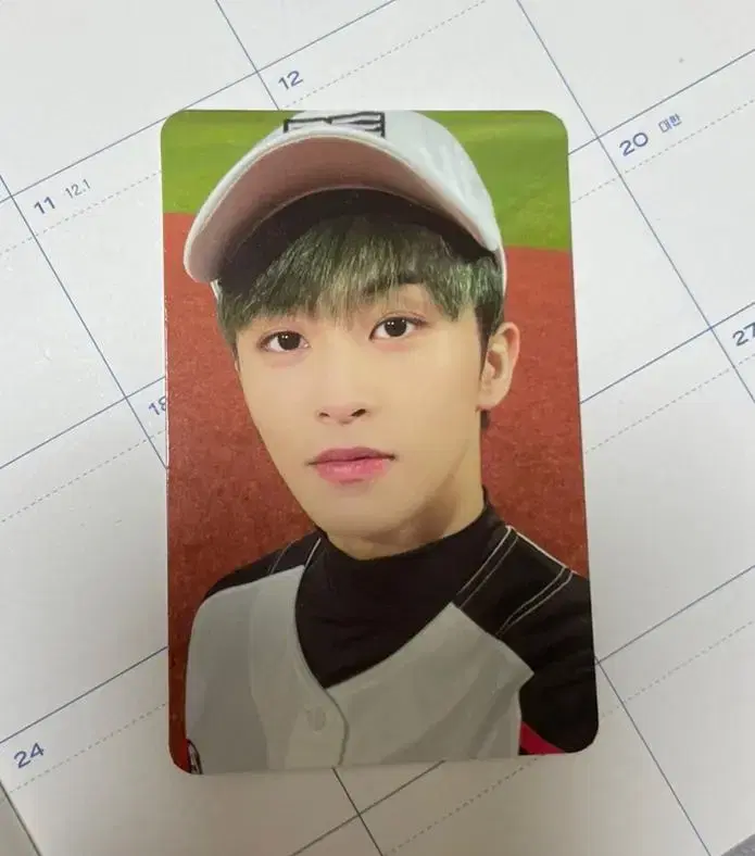 NCT Random Photopack Baseball Suit mark Photocard