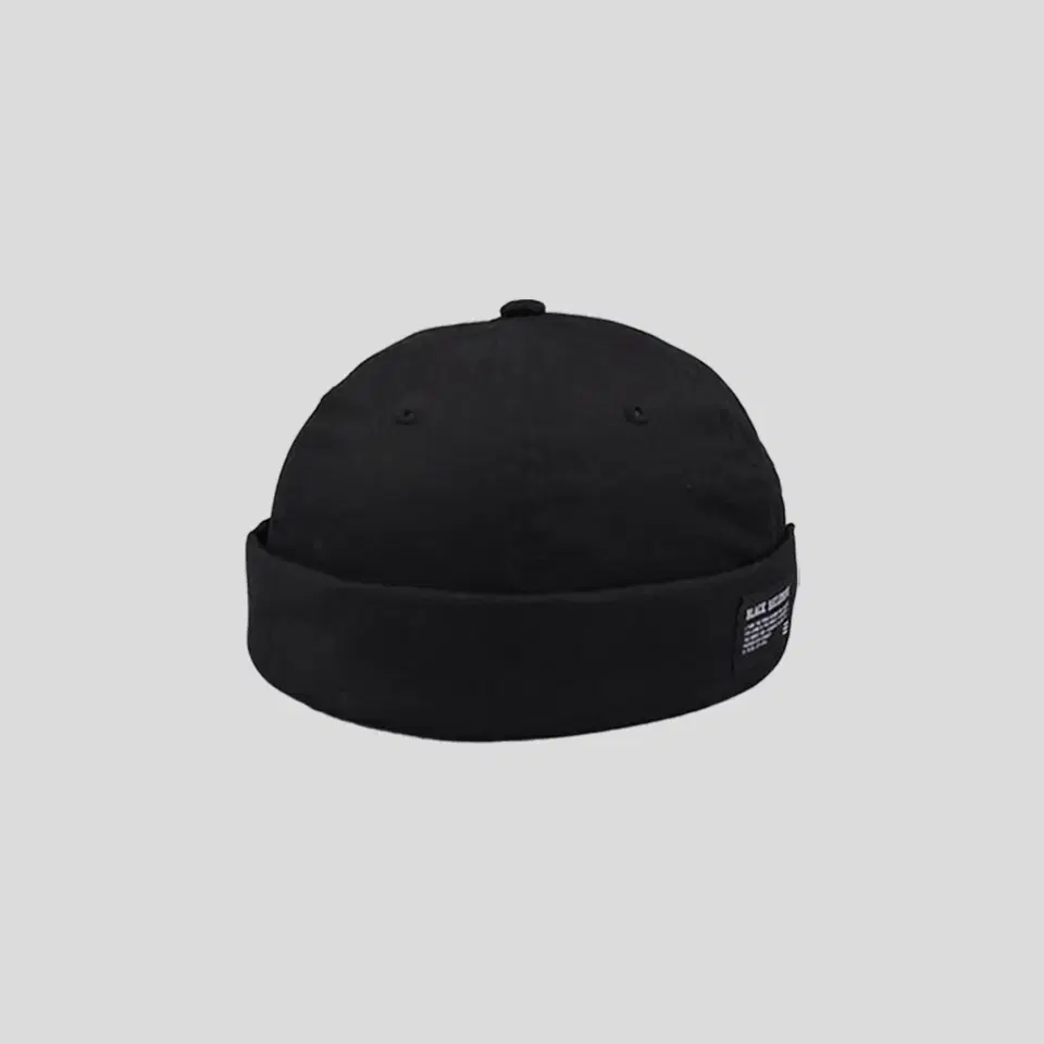 B.RECLUSIVE Black Patchwork Cotton Simple Casual Watch Cap Hat FRE