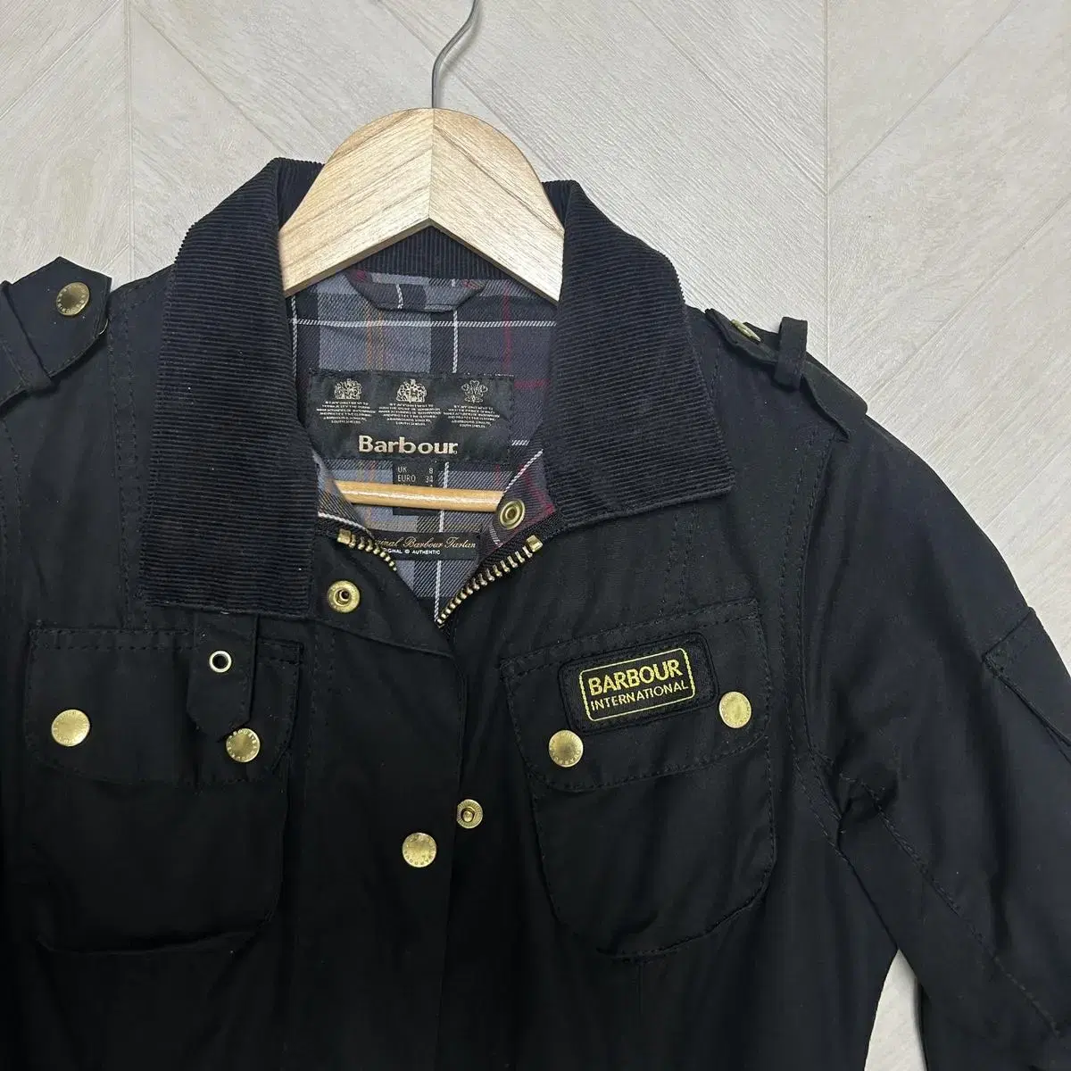 Barbour 바버 여성 인터네셔널 왁스 자켓