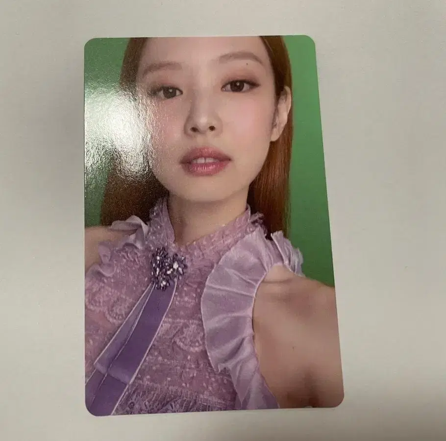 Black Pink jennie photocard TheGame pre-order benefit TheGirls