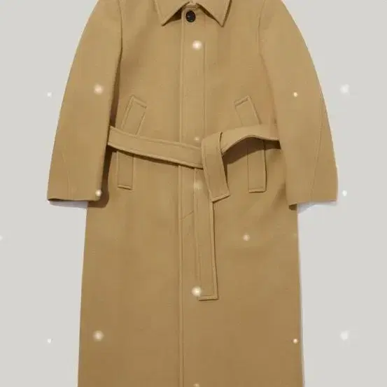 던스트 UNISEX OVERSIZED WOOL MAC COAT CAMEL