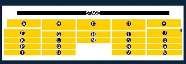 써클차트 A구역 14열 극오블 양도