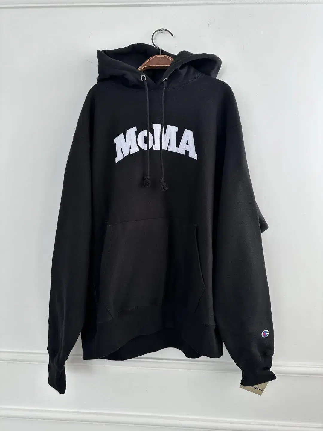 MOMA X Champion Hoodie Black