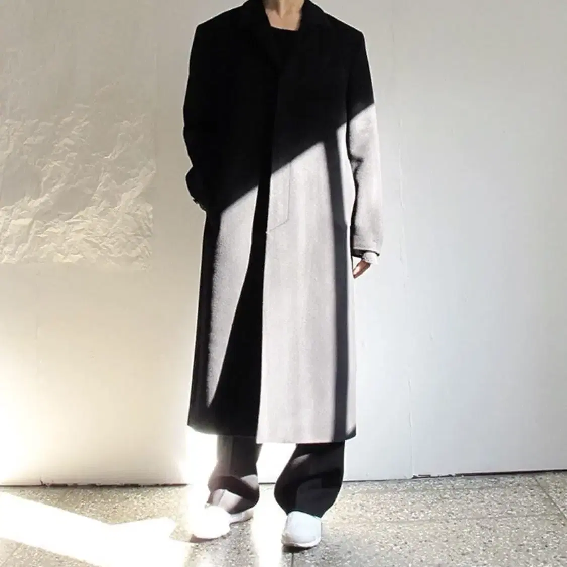 goi other plain long coat