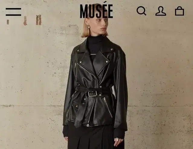 MUSEE 리얼램 100% 자켓(수지 및 다수 연예인 착용)