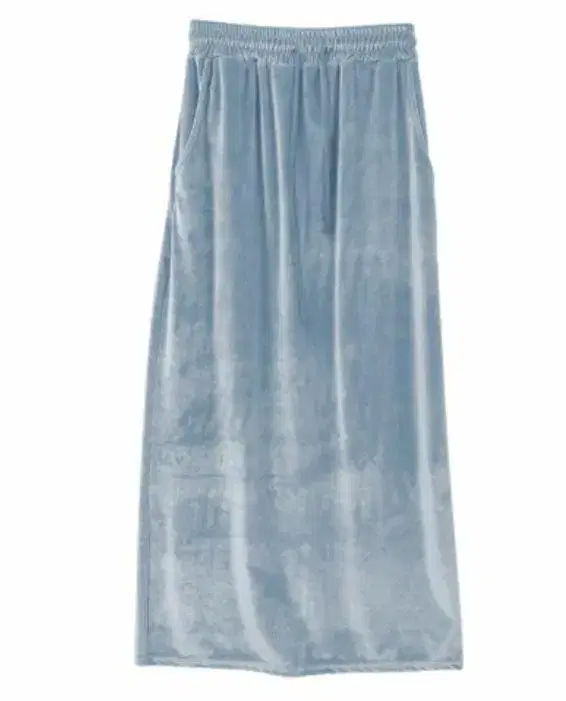 StyleNayeon Velvet Sora Skirt Light Blue Skirt