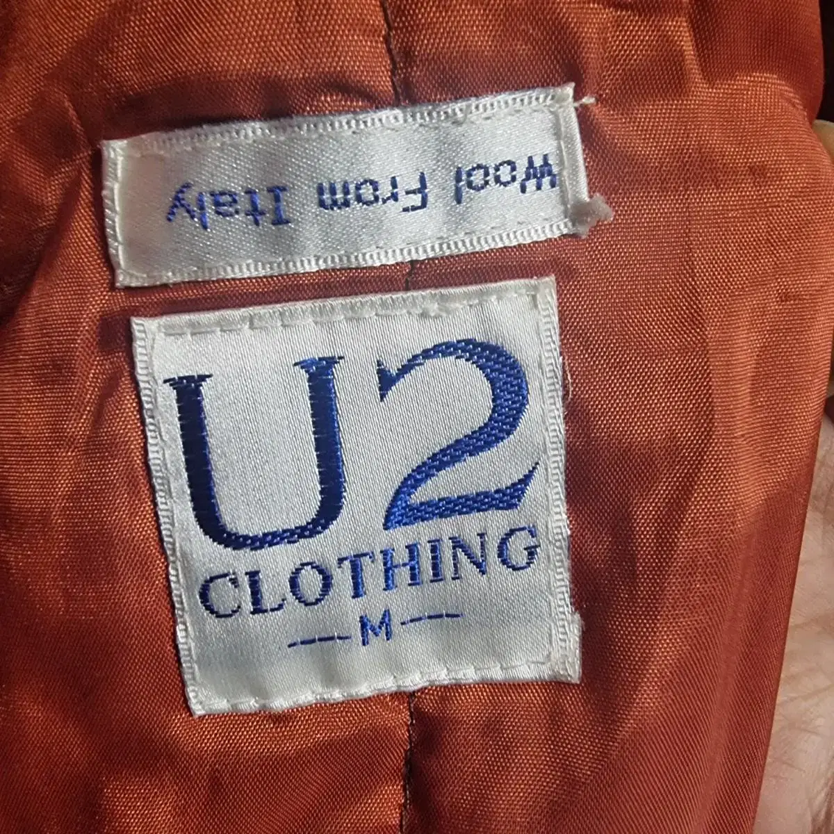 u2 clothing italy 울코트  가63.총72