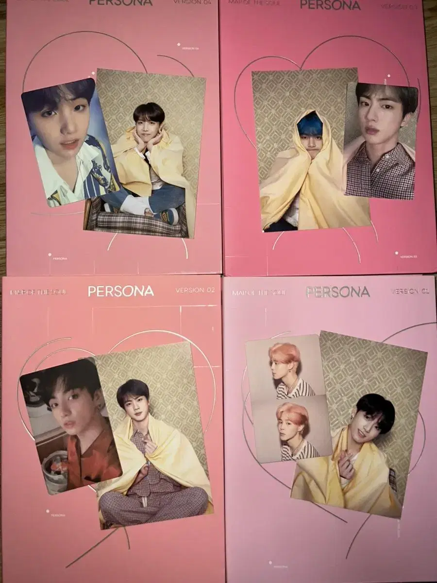 bts mapsol first edition map of the soul persona photocard