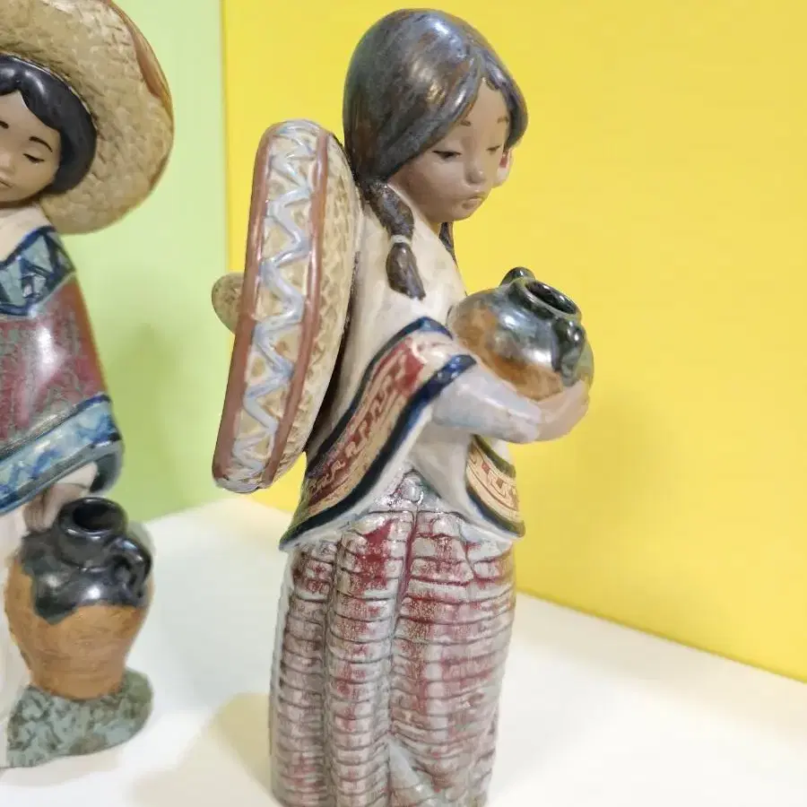 LLADRO 2140 &2141 Mexican Boy&Girl  야드로