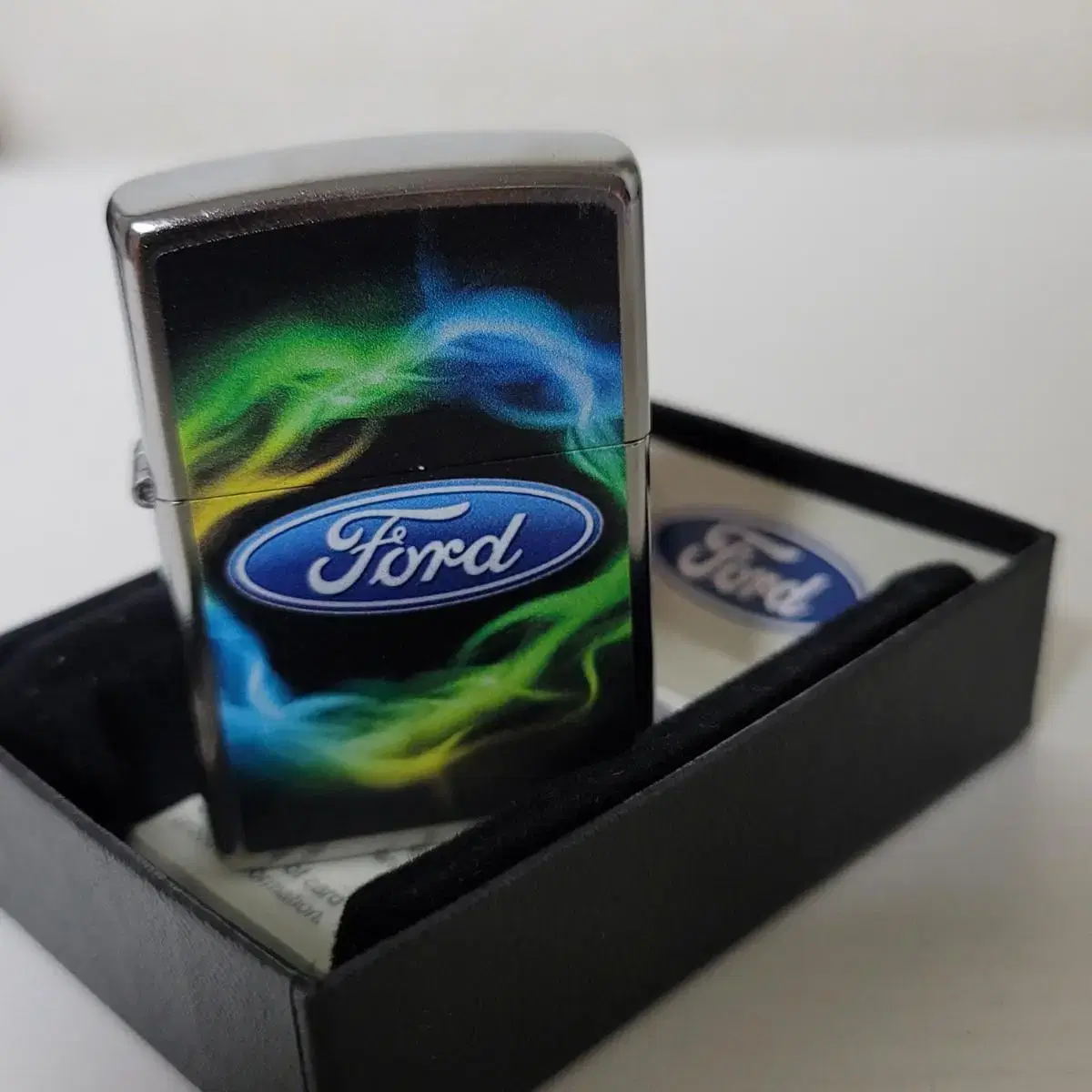 [절판]29752 FORD SCRIPT IN OVAL LOGO 지포라이터