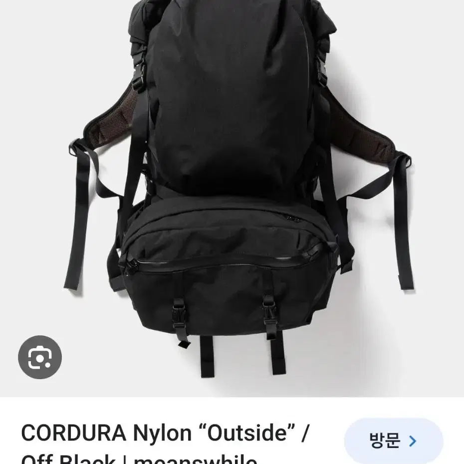 민즈와일 백팩 meanswhile backpack