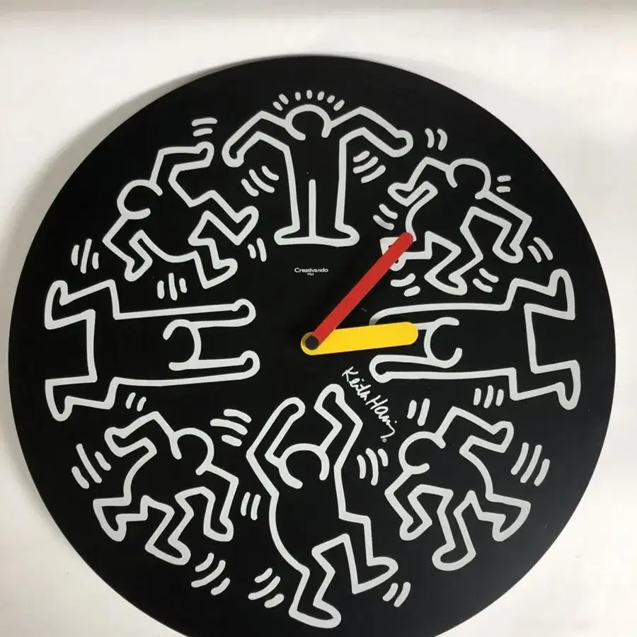 Keith Haring 키스헤링 벽시계