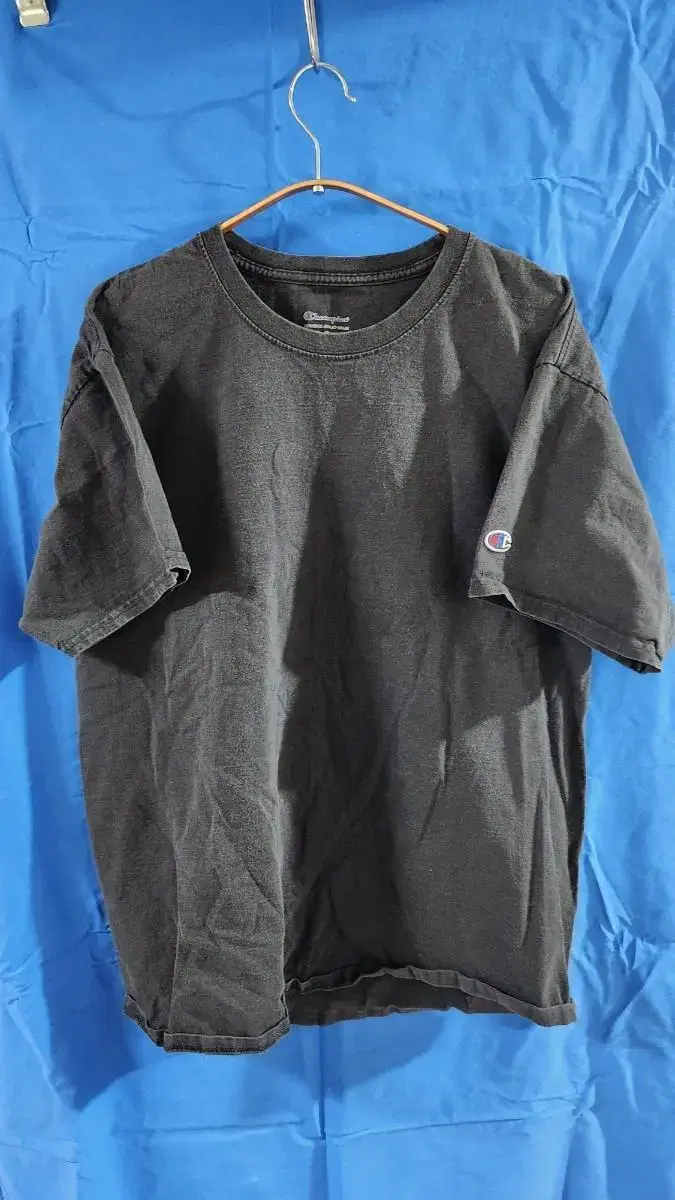 Champion Vahn Short Sleeve Cotton Tee XL Dark Gray