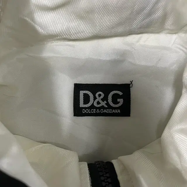 D&G 화이트 바람막이 L