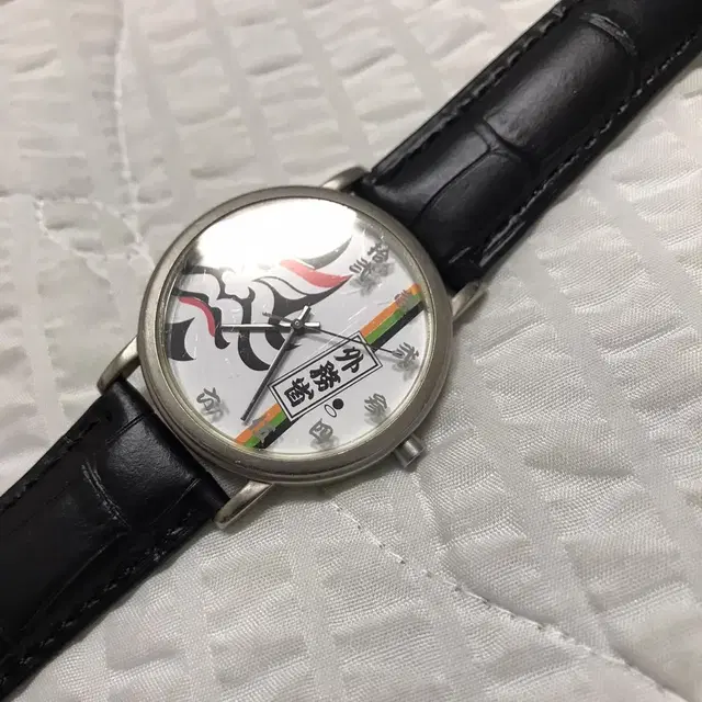 일본산 가부키 마스크 세이코 무브 쿼츠 시계 seiko