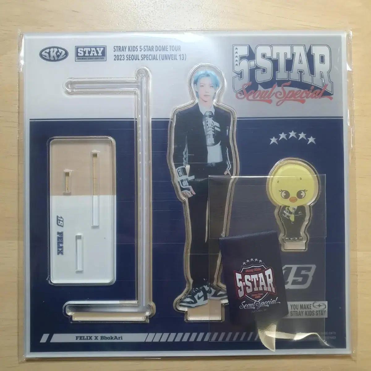 skz skzoo felix yongboki pokari acrylic stand sealed sell new items wts