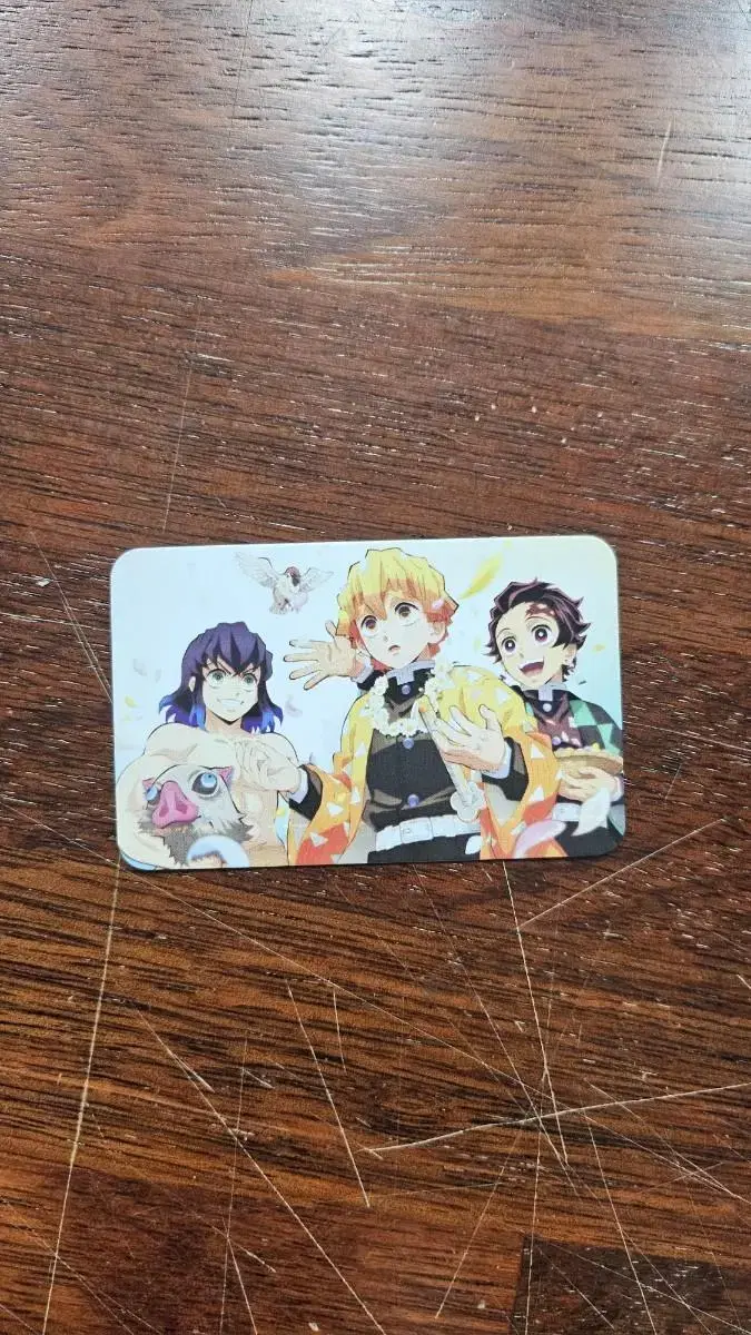 Demon Slayer Double-Sided Paper Photocard