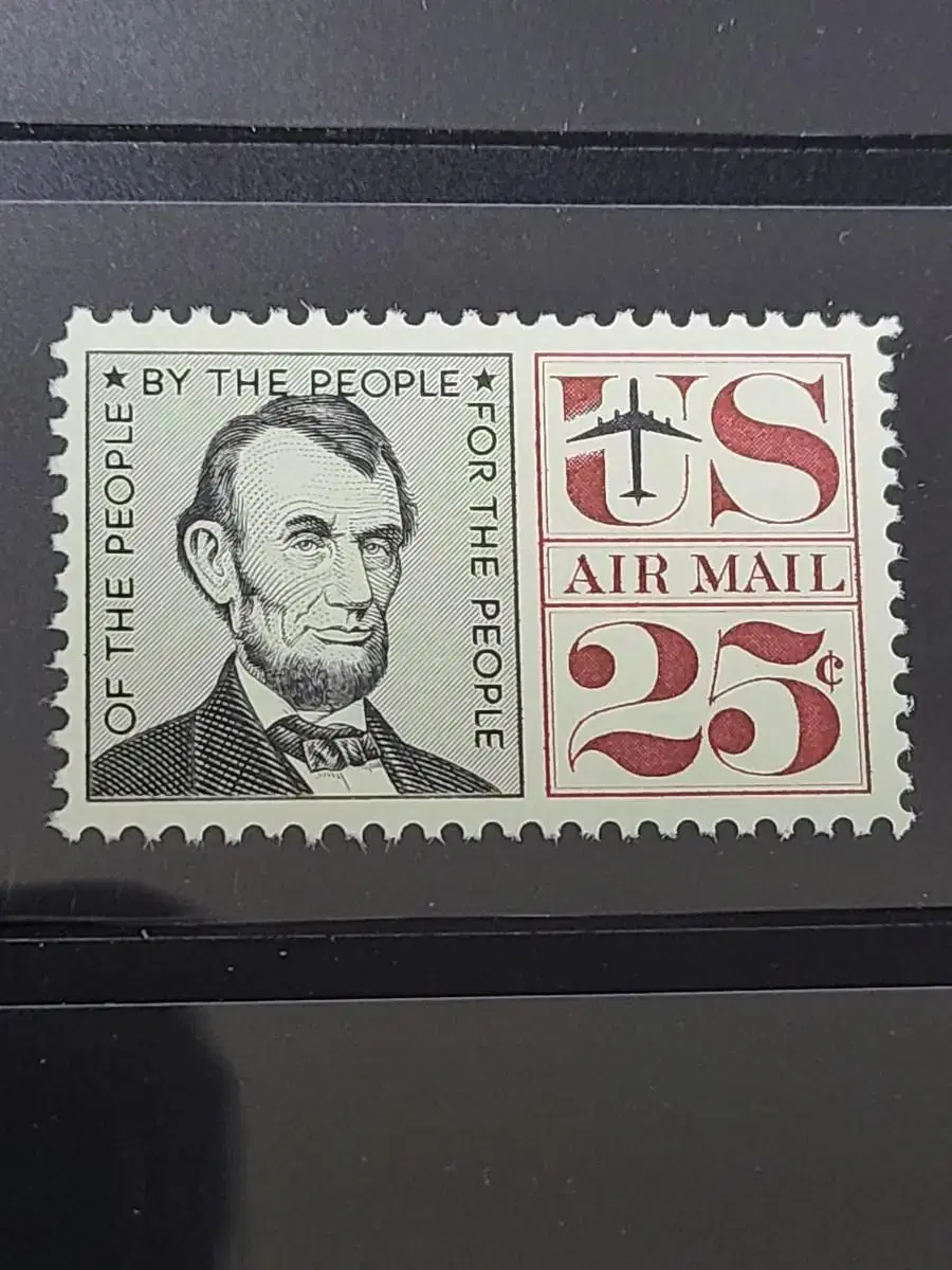 Combined Shipping (Application: A157) 1960 American Abraham Lincoln 25c Air (A4) Cheap