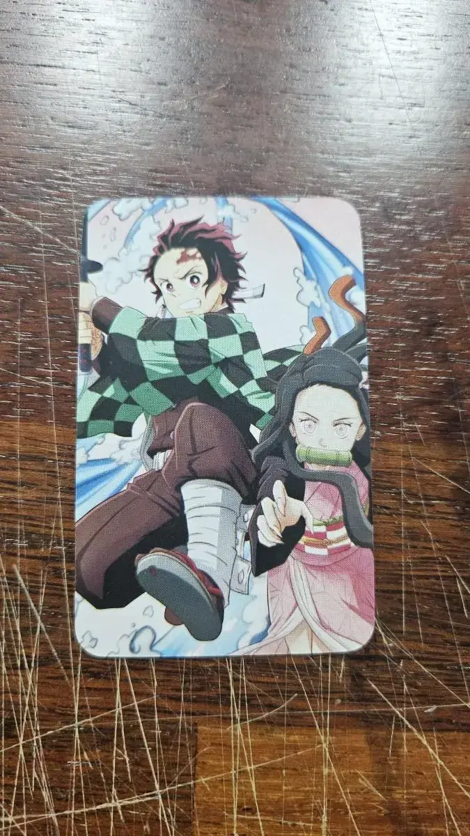 Demon Slayer Double-Sided Paper Photocard