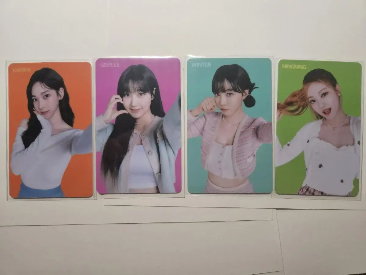 (bulk pricing) aespa tamszero photocard / stickers