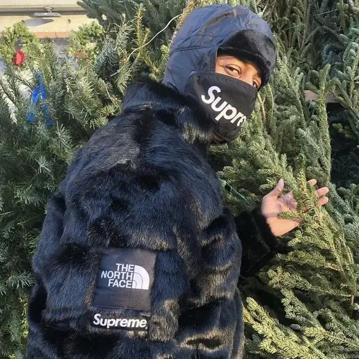 Supreme The North Face Fur Nopsie Padded Black L