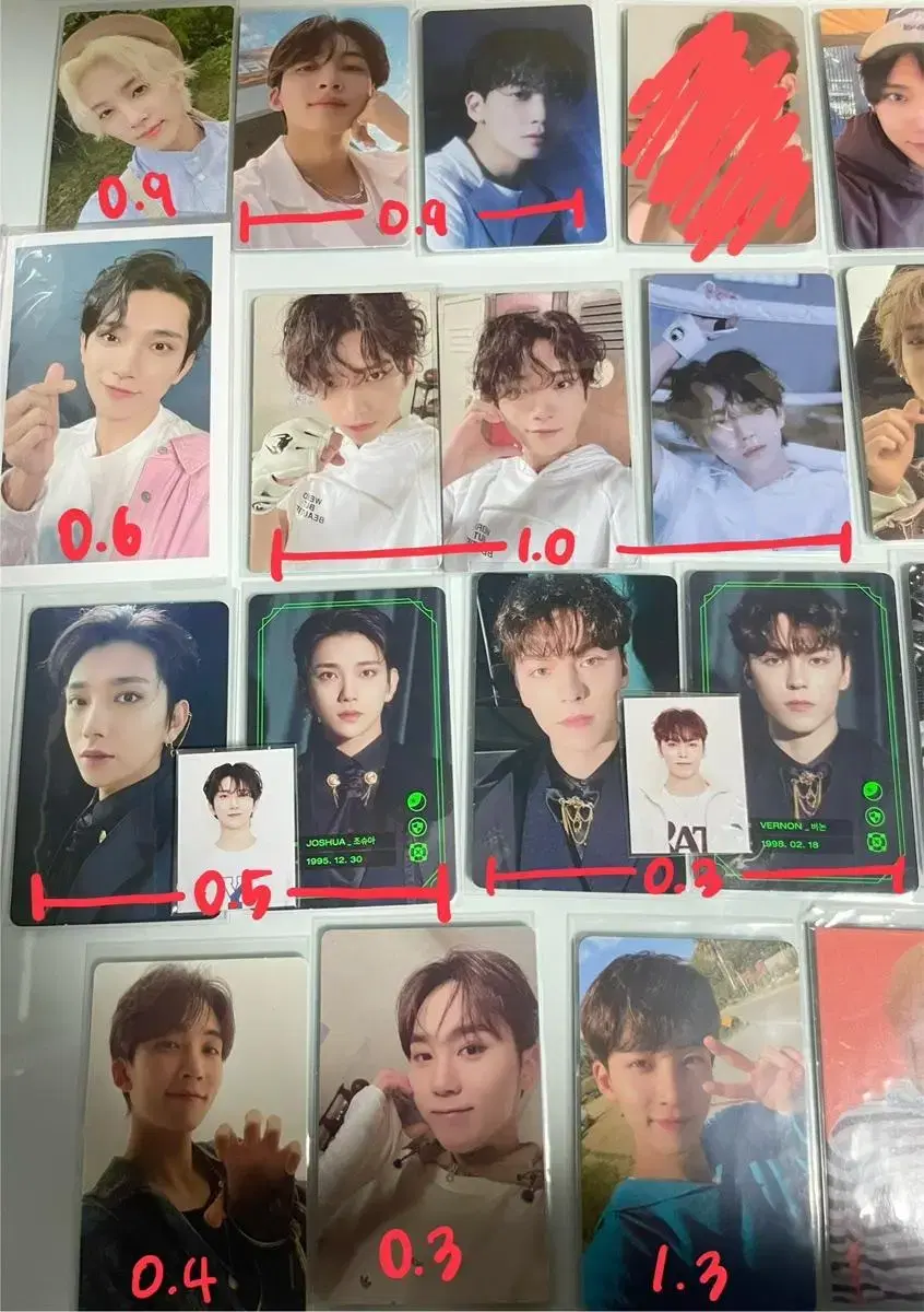 svt seventeen photocard Photo kard wts Quick sale Discount