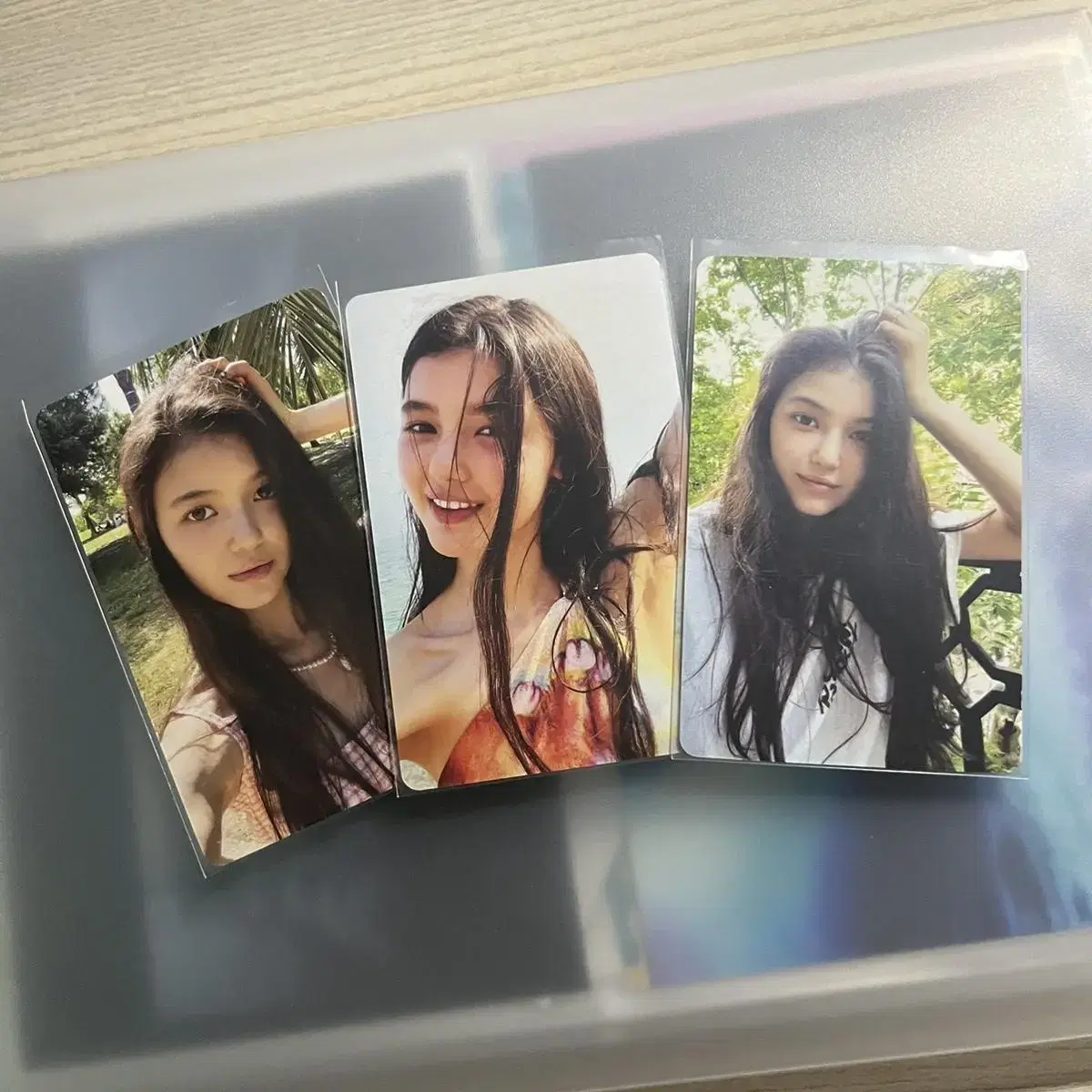 Bulk) danielle new jeans photocard Halfboy Attention Photo Card Album